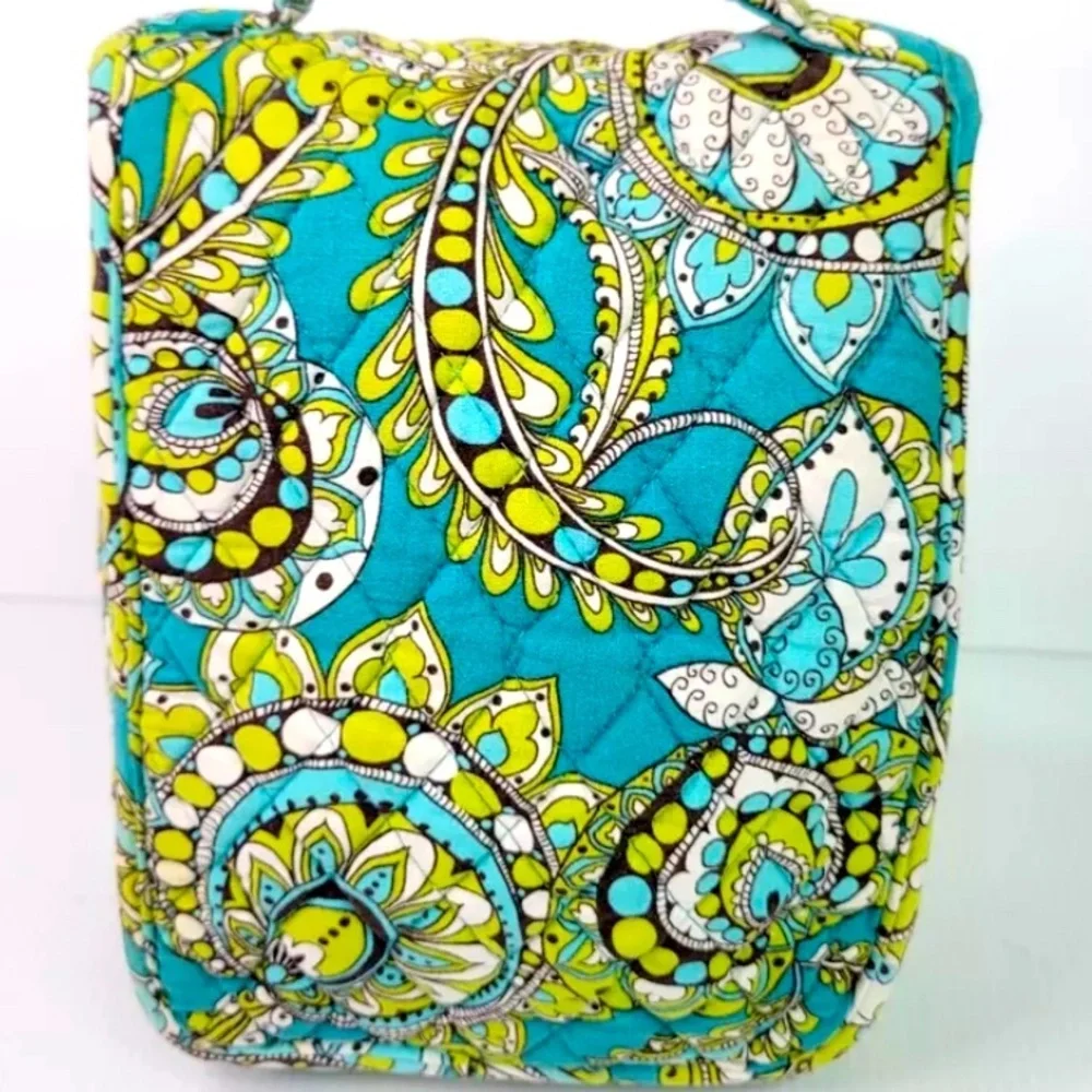 Vera Bradley Insulated Lunch Tote Bag Retired Pattern Peacock Floral Quilted Bag